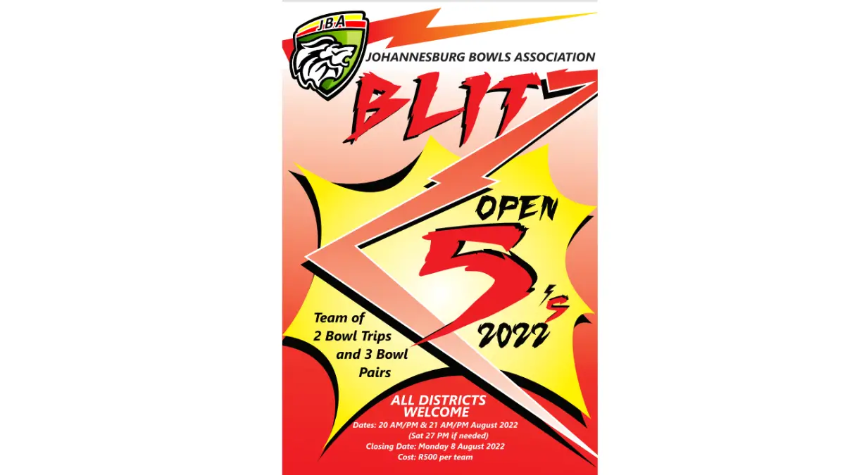 JBA Blitz Open 5's 2022 Competition