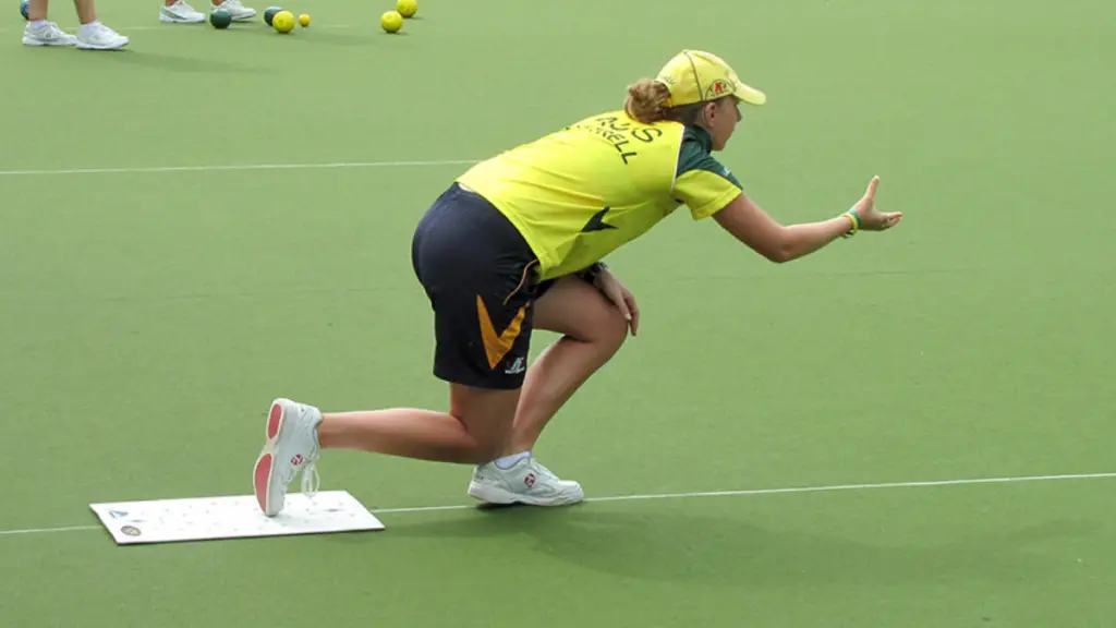 Can you move the mat in lawn bowls